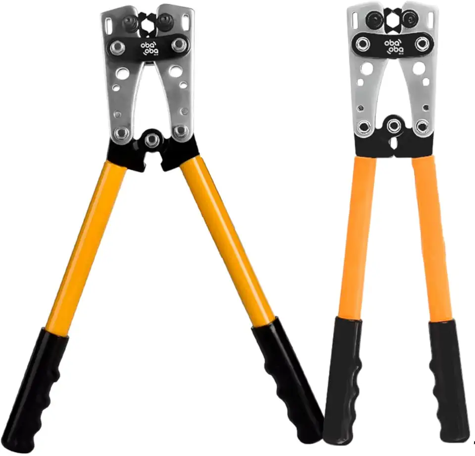 Alicate Crimpador Terminal Olhal Compressão De 6 Até 50mm Alicate De Prensas Cabo De Bateria 6-50mm