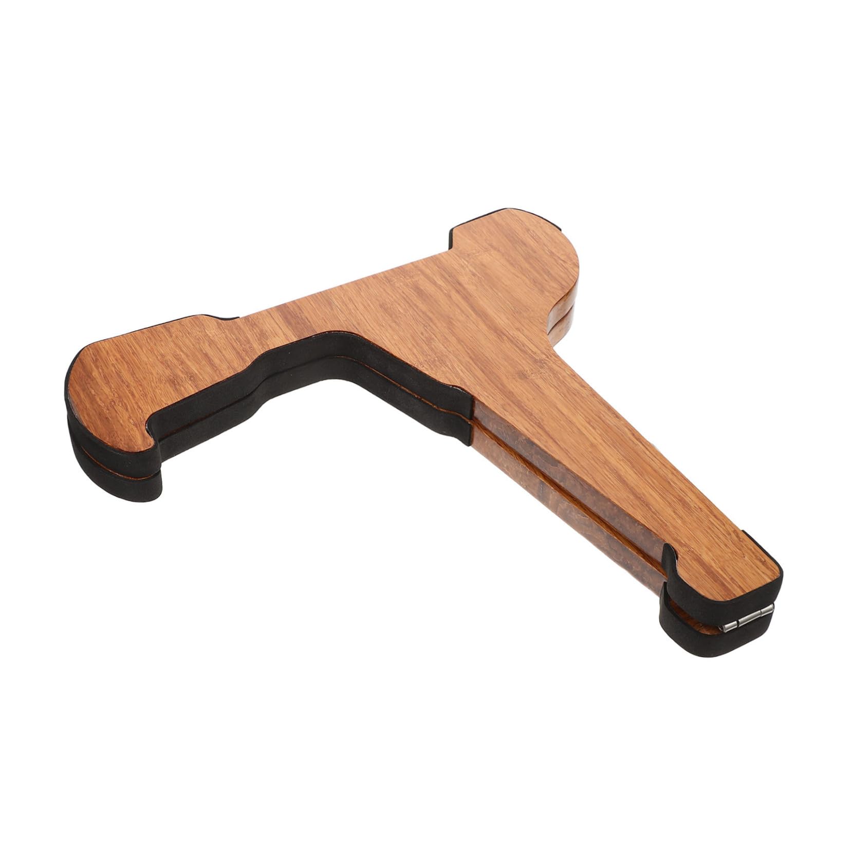 HANABASS Foldable Violin Support Stand Compact and Violin Holder for and Display Durable Design for Violinists for Home Studio Use