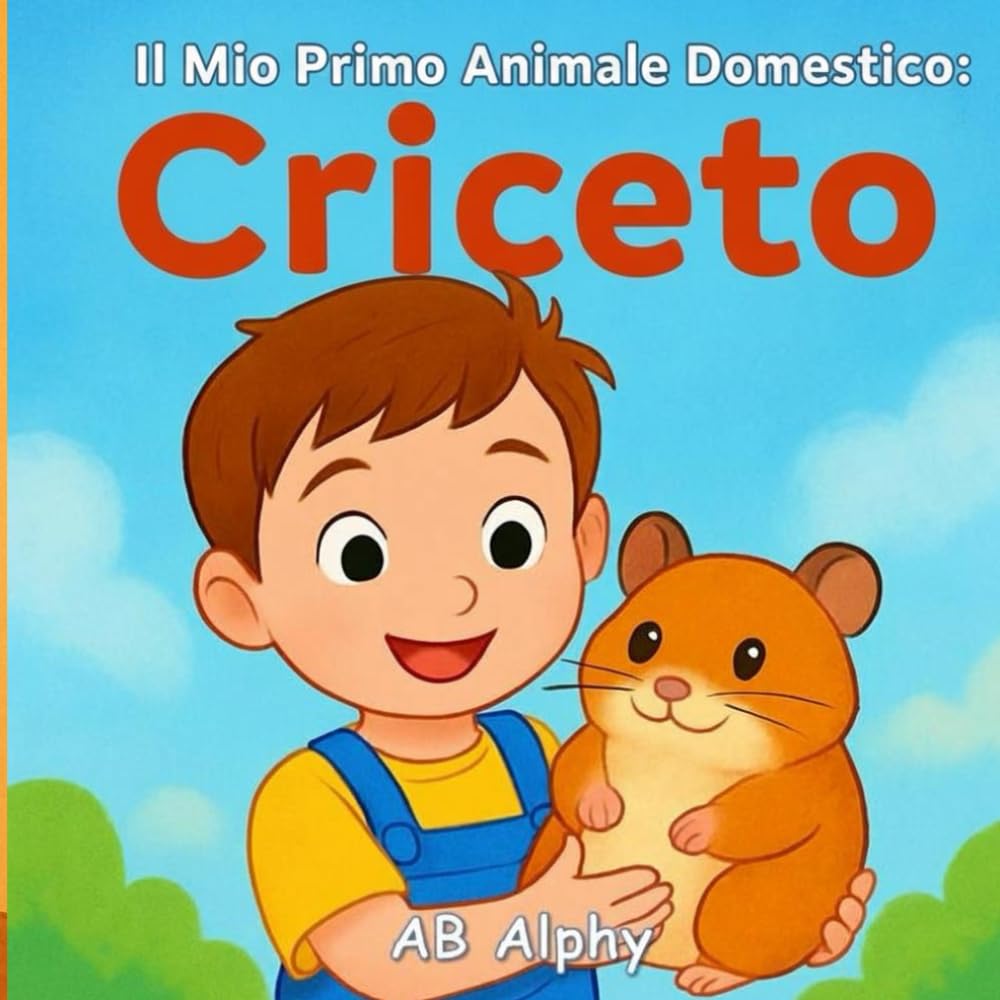 Il Mio Primo Animale Domestico: Criceto: Una tenera storia illustrata per bambini sul primo criceto, l’amore e la cura degli animali