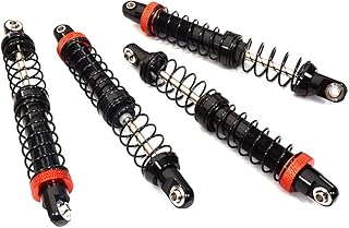 C32099REDBLACK Alloy Machined 120mm Shocks for 1/10 Scale RC Model Car & Truck