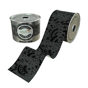 Dynamic Tape Eco - Biomechanical Athletic Tape Made from Recycled Materials 4 Way Stretch Stronger Recoil than Kinesiology