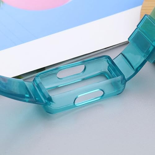 Miniatura 7 de SING F LTD Correa de reloj compatible con Fitbit LuxeInspireInspire HRInspire 2Ace 2Ace 3 Smartwatch Tracker Correa de reloj de repuesto suave TPU