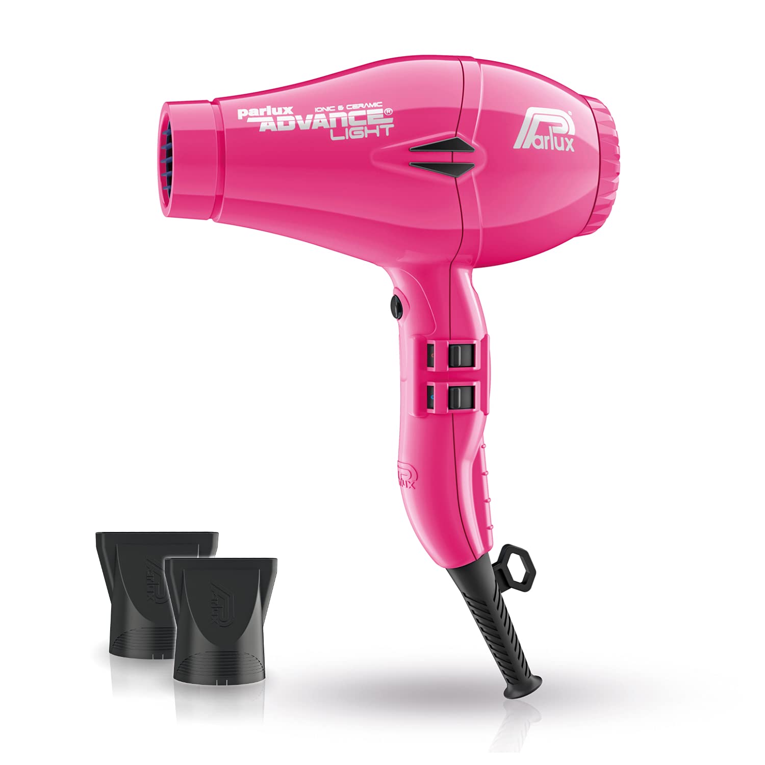 Parlux Profi-Ionen-Haartrockner Fön Advance Light Ionic & Ceramic, stark (2200 Watt), leicht und kompakt, für alle Styles und Haar-Typen, pink