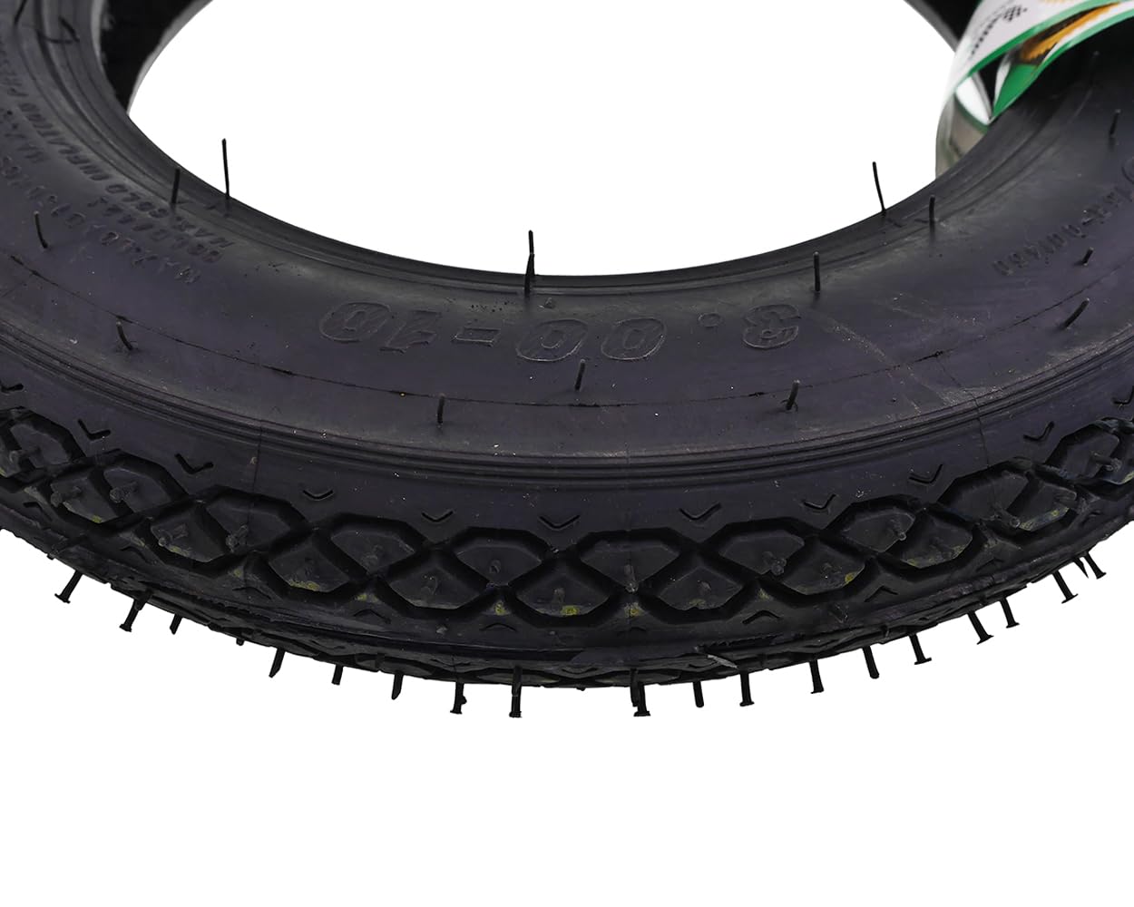 Reifen 2EXTREME Speedways JZ-101 3.00-10 42J Tubetype – kompatibel mit Honda Dio, Vespa PK 50-200, 50 S, 50 N, ET3 Yamaha Jog 50, Benzhou YY50QT – klassischer 10-Zoll-Reifen für Roller & Mofa