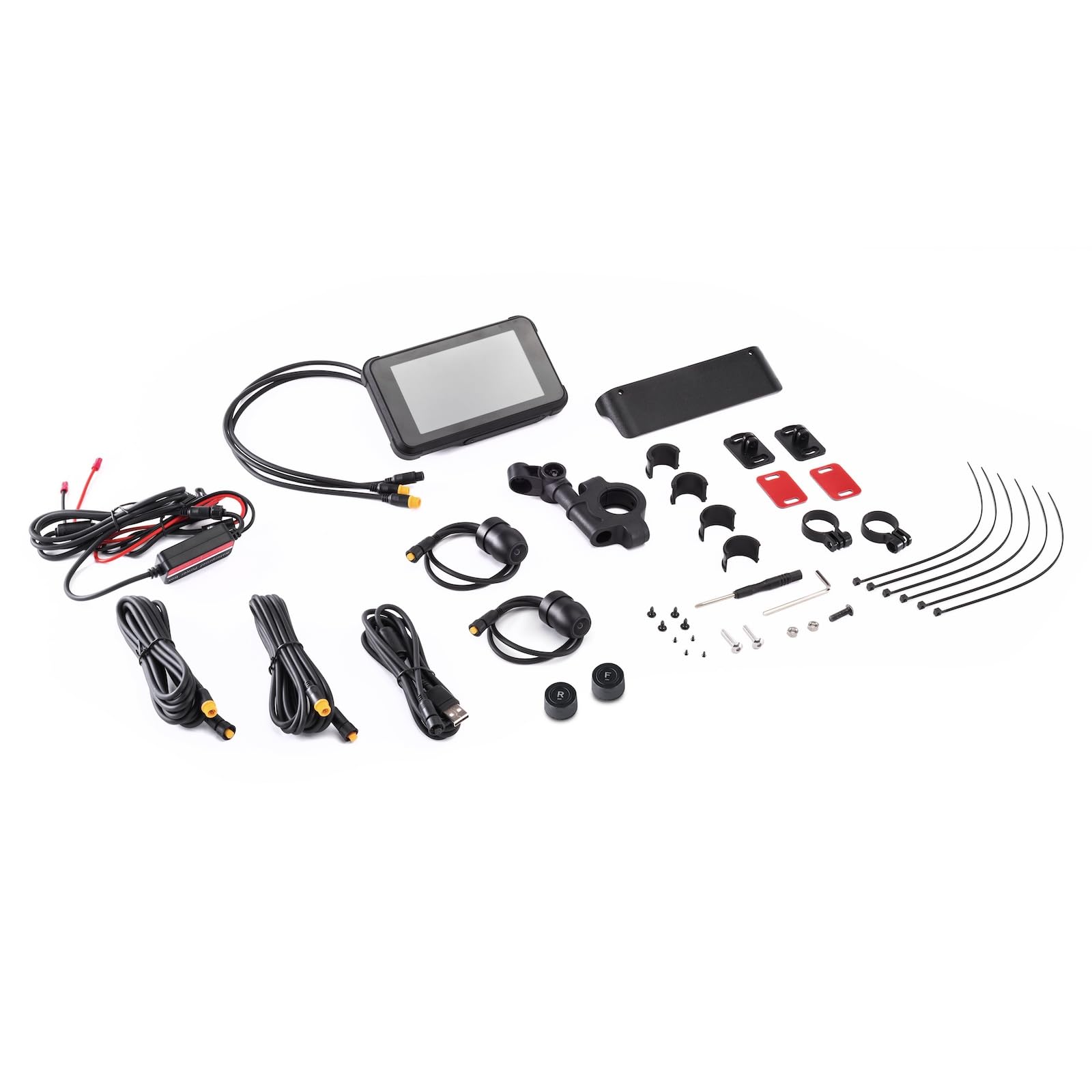 Midland BikePlay Guardian, Motorrad Multimedia, CarPlay - Mit Touchscreen, 2 Kameras und 2 Reifendrucksensoren, C1636