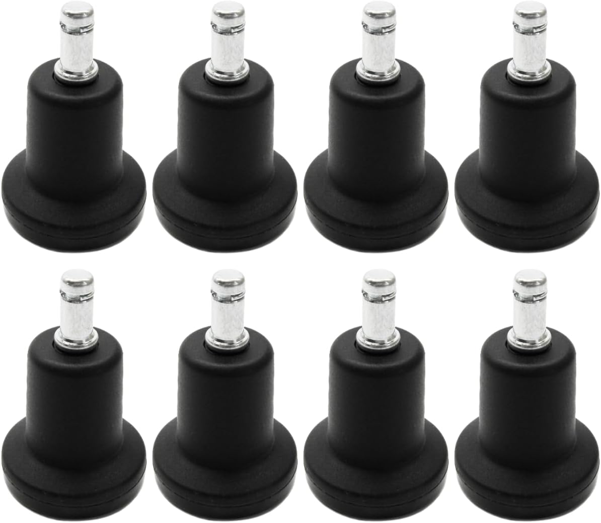 Chromcraft Bell Shape Stationary Glide to Replace Casters - (Set of 8)