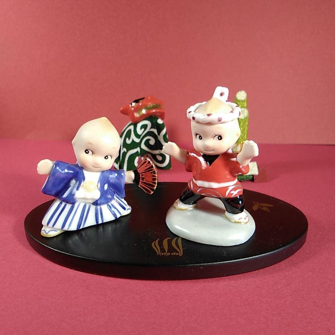 Amazon | オニルーキューピー正月フィギュアセット | 正月飾り | おもちゃ