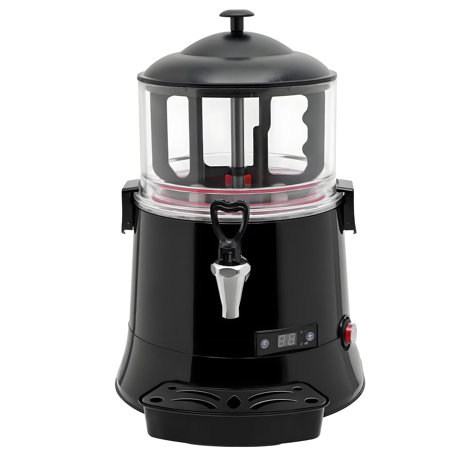 CelyToe Auto Stir Hot Beverage Dispenser 400W,5L/10L,Detachable Black-5L