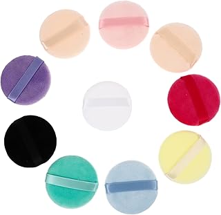 Ipetboom 10pcs Puff Maquillaje Puffs Chica Co...
