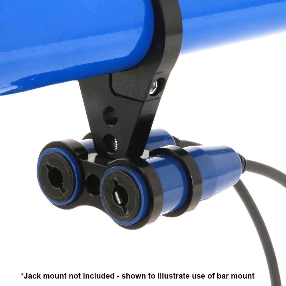 Rugged Radios Bar Mount for Intercoms, Radios and Accessories - 1.75" Tube Diameter