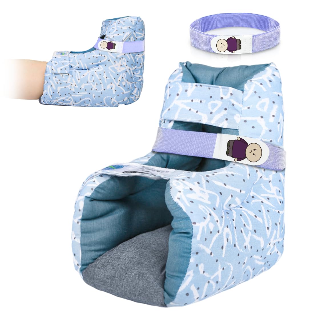 Coussin de talon pour escarres lavable et réutilisable taille standard - 8