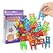 Leeofty 18 Stücke Balancing Stühle Set Assortierte Stapelstühle Spiel Kinder Party Favor Stapeln Spielzeug