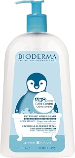 Bioderma ABCDerm Cold Cream: Nourishing Cleansing Cream for Sensitive Baby Skin