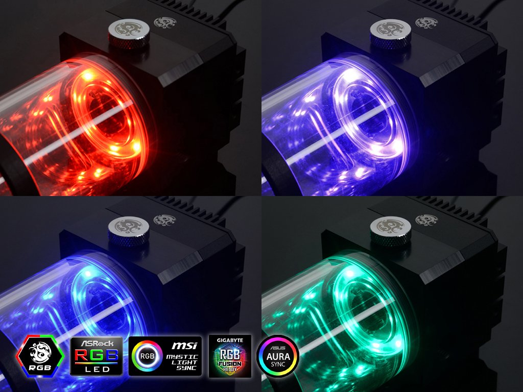 Amazon.com: Bitspower DDC Reservoir Combo 150 RGB-PWM (BP