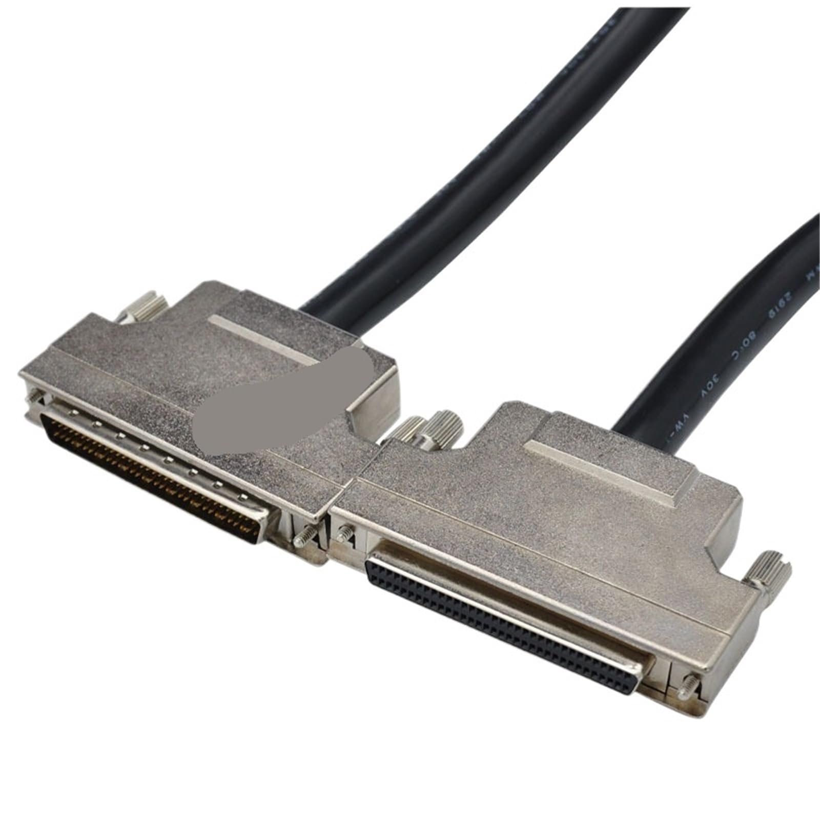 Câble SCSI CN68P avec vis shrapnel fixe pour transfert de données
