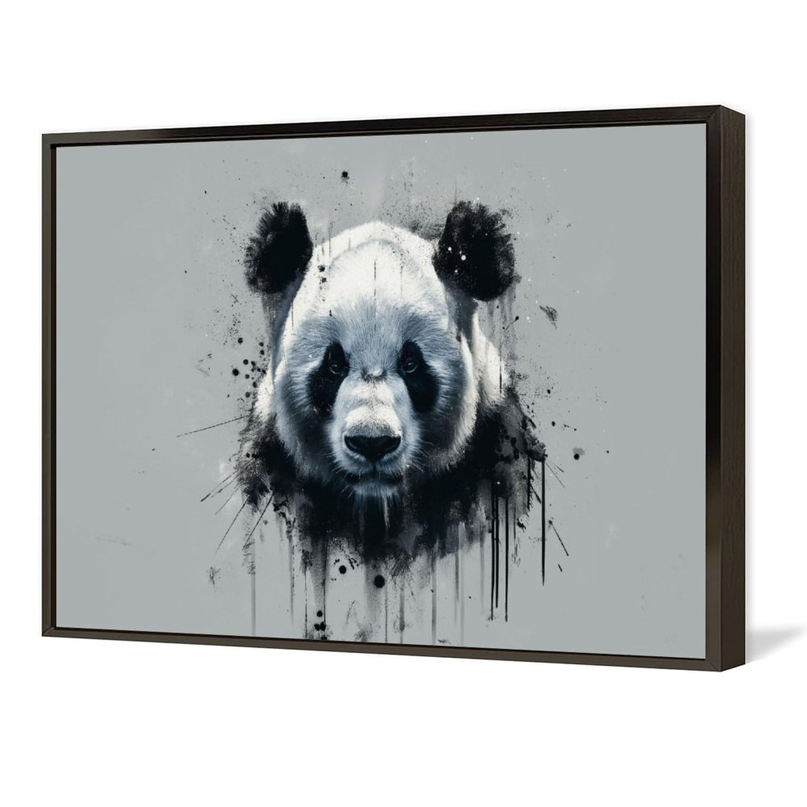 「予感」｜絵画 原画 抽象画 動物画 パンダの絵 イラスト アート ドローイング 予感」｜絵画 原画 抽象画 動物画 パンダの絵 イラスト アート