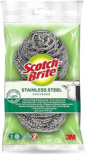 Scotch-Brite Stainless Steel Metal Spiral Scrub Sponge