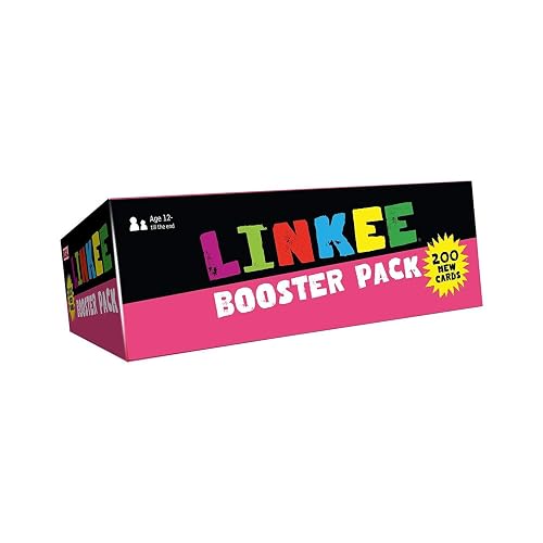 Ideal | LINKEE trivia game BOOSTER PACK: Four little questions, with one big link! | Family Games | For 2-30 Players | Ages 12+