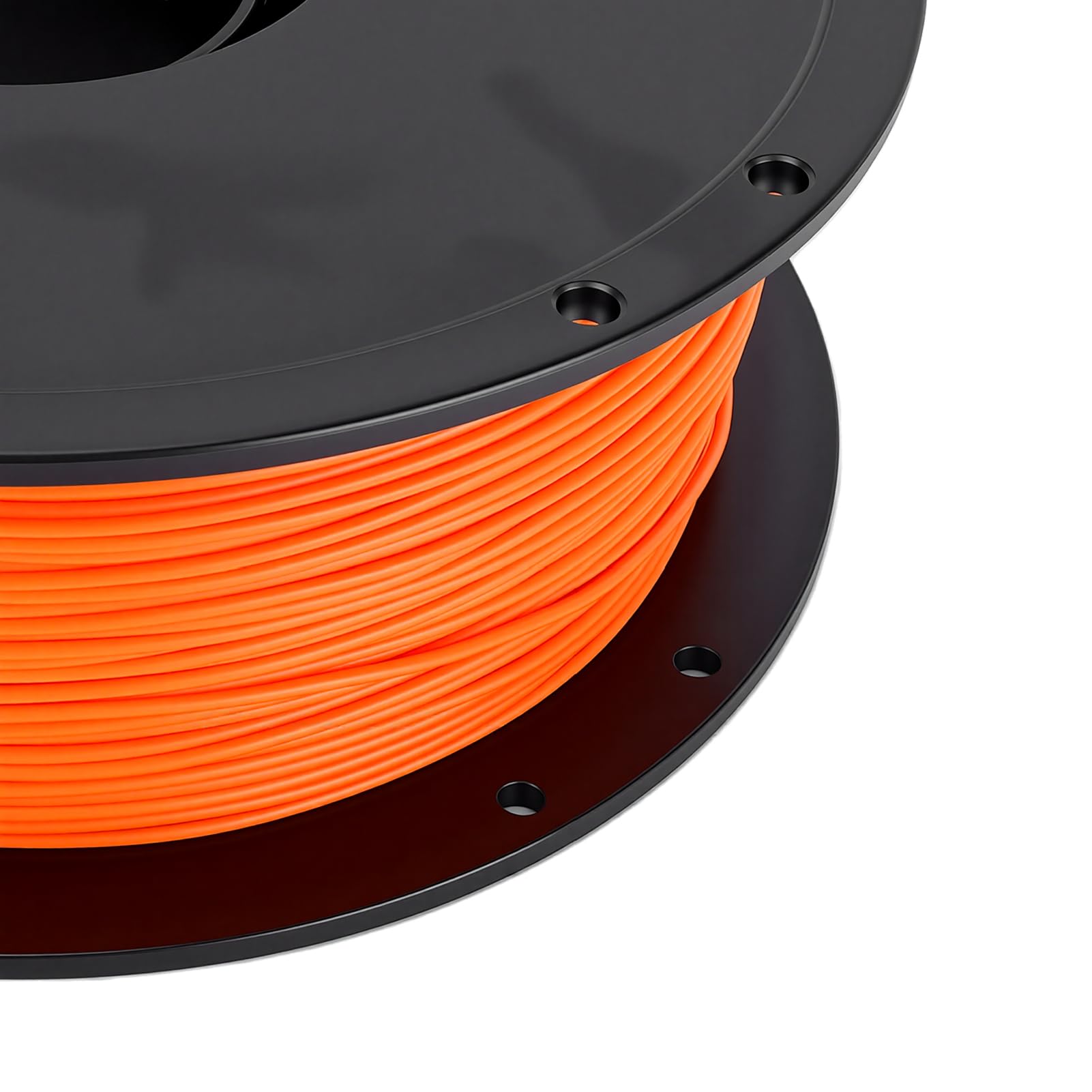 GOWENIC Filament do Koszykówki Bezpowietrzny 1KG | Elastyczny TPU z Mikrofibry o Grubości 1,75 Mm do Drukarek 3D FDM (ORANGE)
