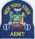 New York State AEMT Advanced Emergency Medical Tech Patch