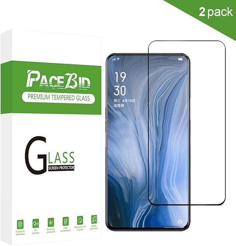 PaceBid Pack Vetro Temperato per Oppo Reno 9H Durezza  Copertura  Anti-Graffo  Pellicola Protettiva Oppo Reno