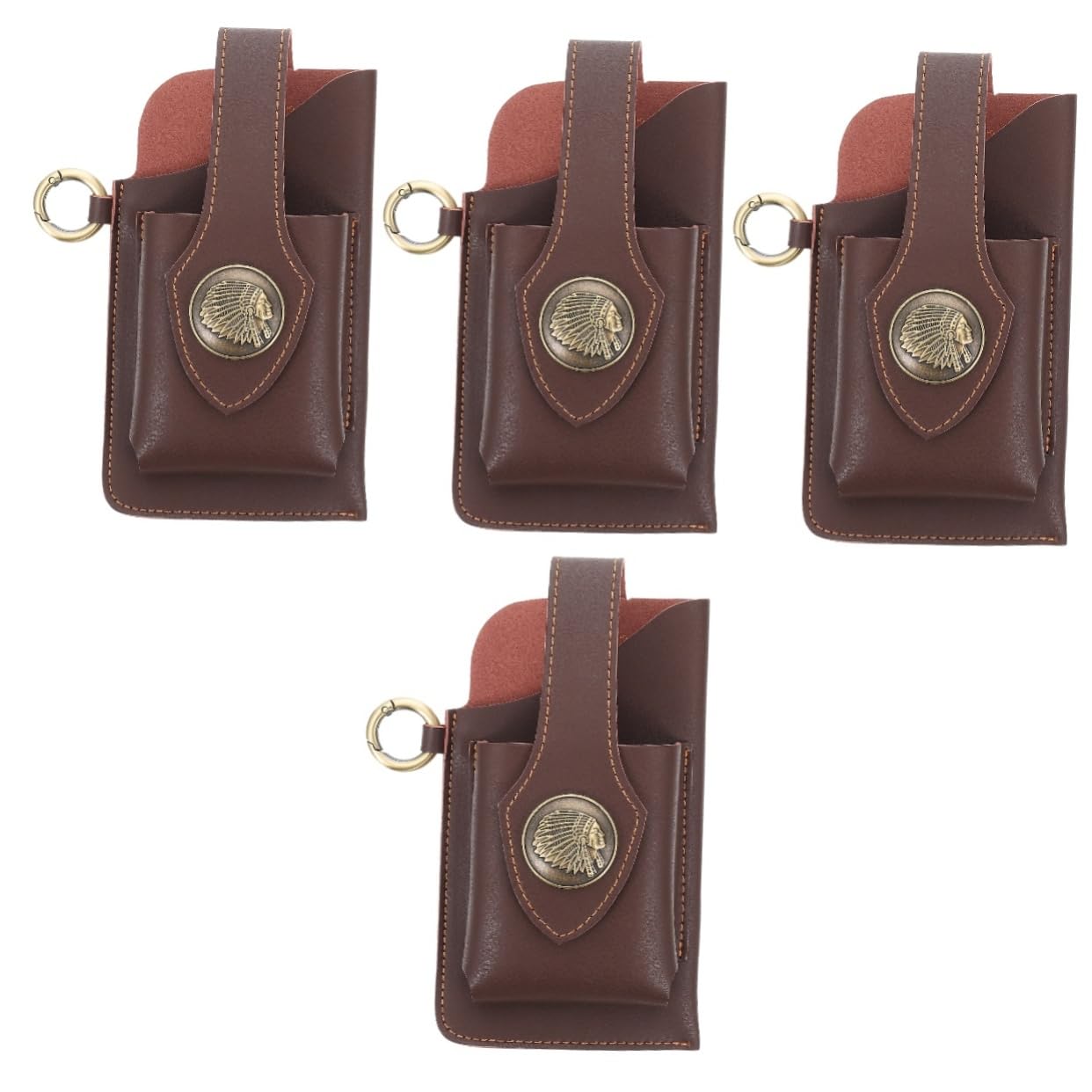 VANZACK Pour Téléphone Portable De Téléphone Pour Ceinture Homme Petit Ceinture Tapis De Sol Emboîtables Pour Téléphone Portable Portefeuille Homme Faux Cuir