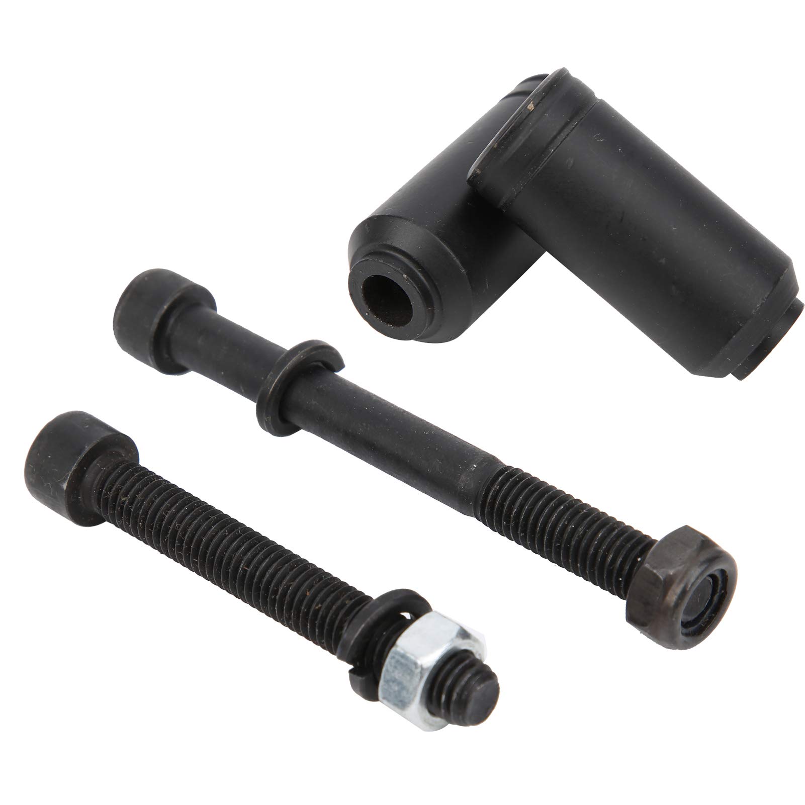 AMONIDA Pedale Scooter, 2x0,9 Pollici Acciaio al Cromo Molibdeno Pedale Monopattino Acrobatico Pedale per Scooter Acrobatico Nero per Scooter Estremi