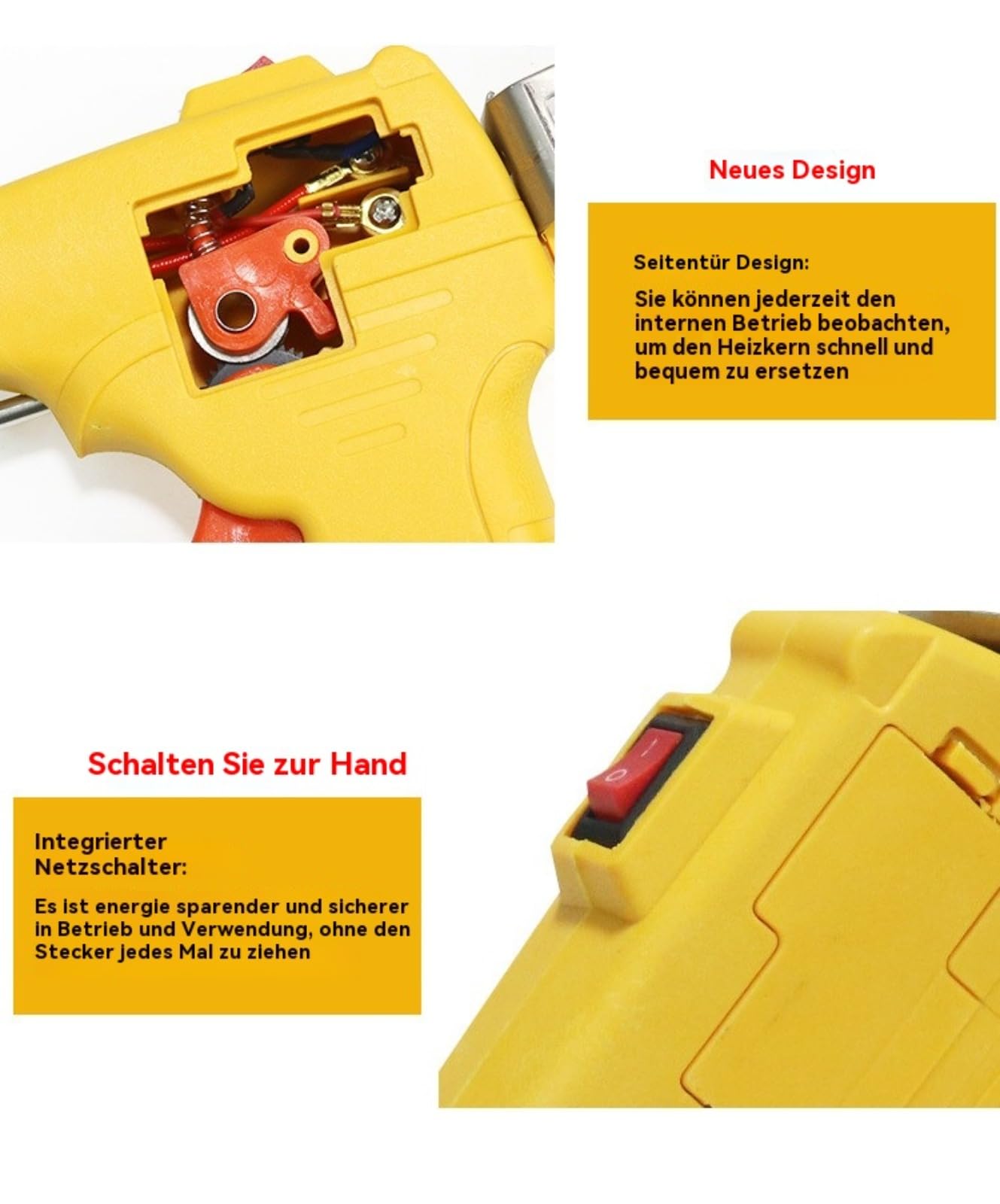 2025 Nueva pistola de soldadura automática Soldadora portátil con una sola mano robusta para herramientas de soldadura industrial con calor interno, soldador de calentamiento rápido industrial