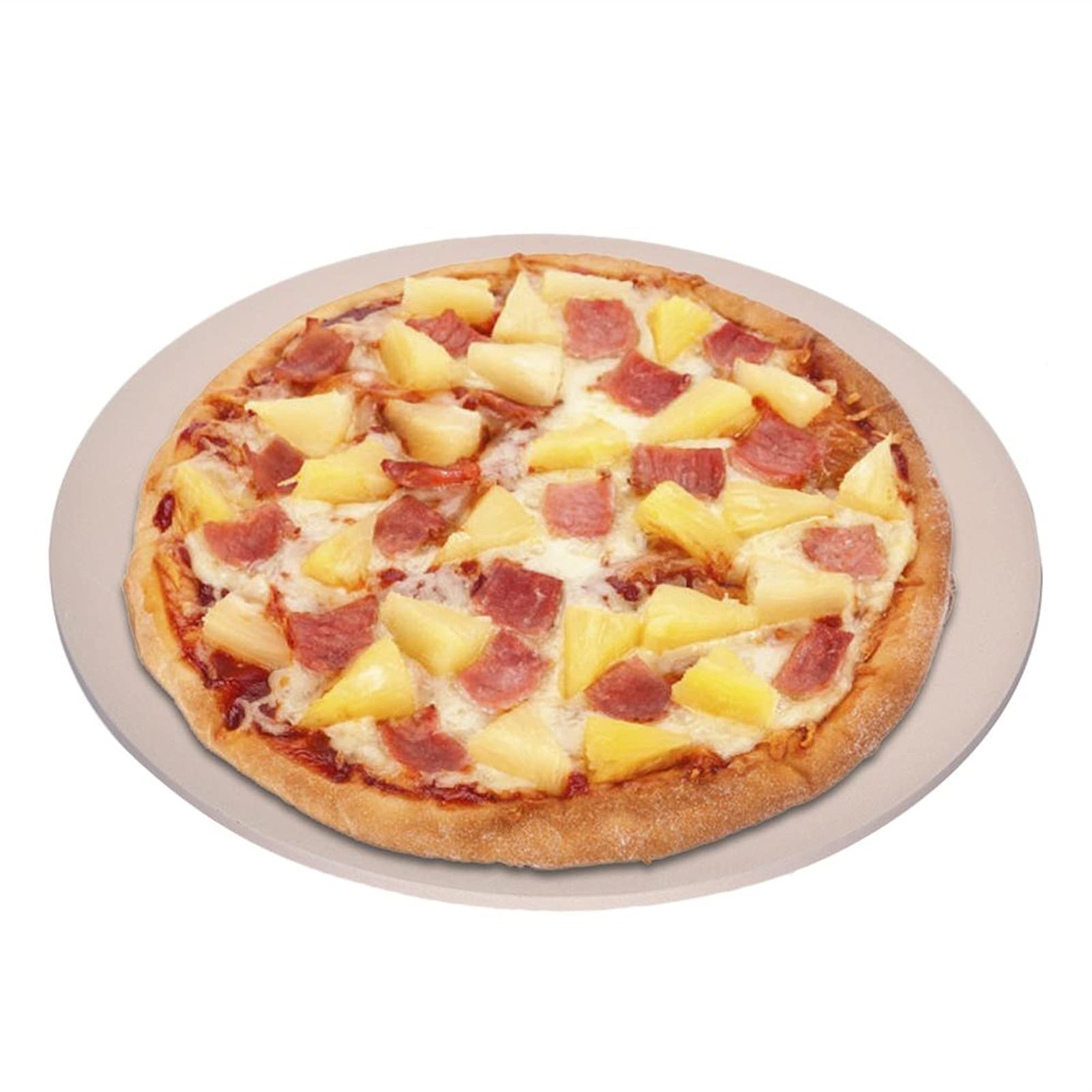 Teglia Per Pizza,Teglia Pizza Cordierite 33cm rotondo pizza da forno vassoio antiaderente antiaderente resistente al calore pizza panoramica per casa ristorante barbecue