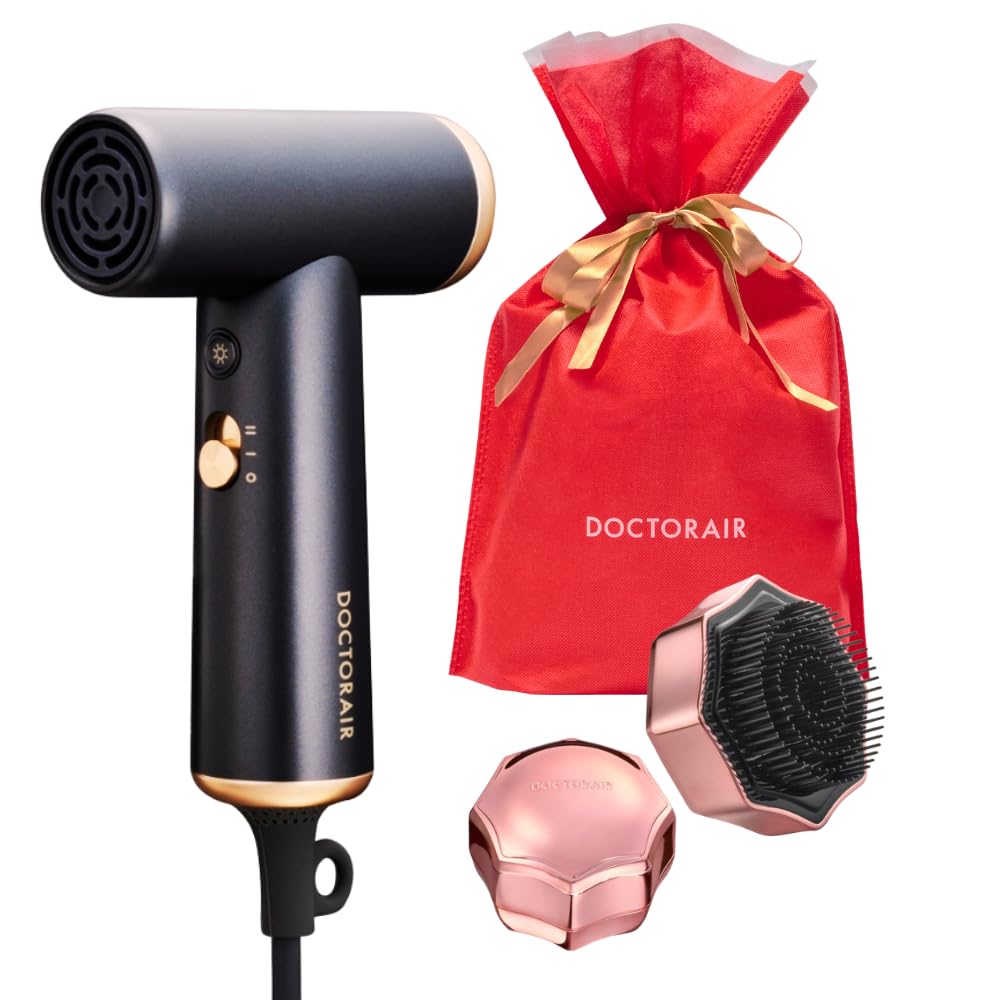 DOCTORAIR ミラ ジェット BDR-01 BK スムースブラック Amazon | 【母の日ギフトセット】ドクターエア 公式ストア ミラ
