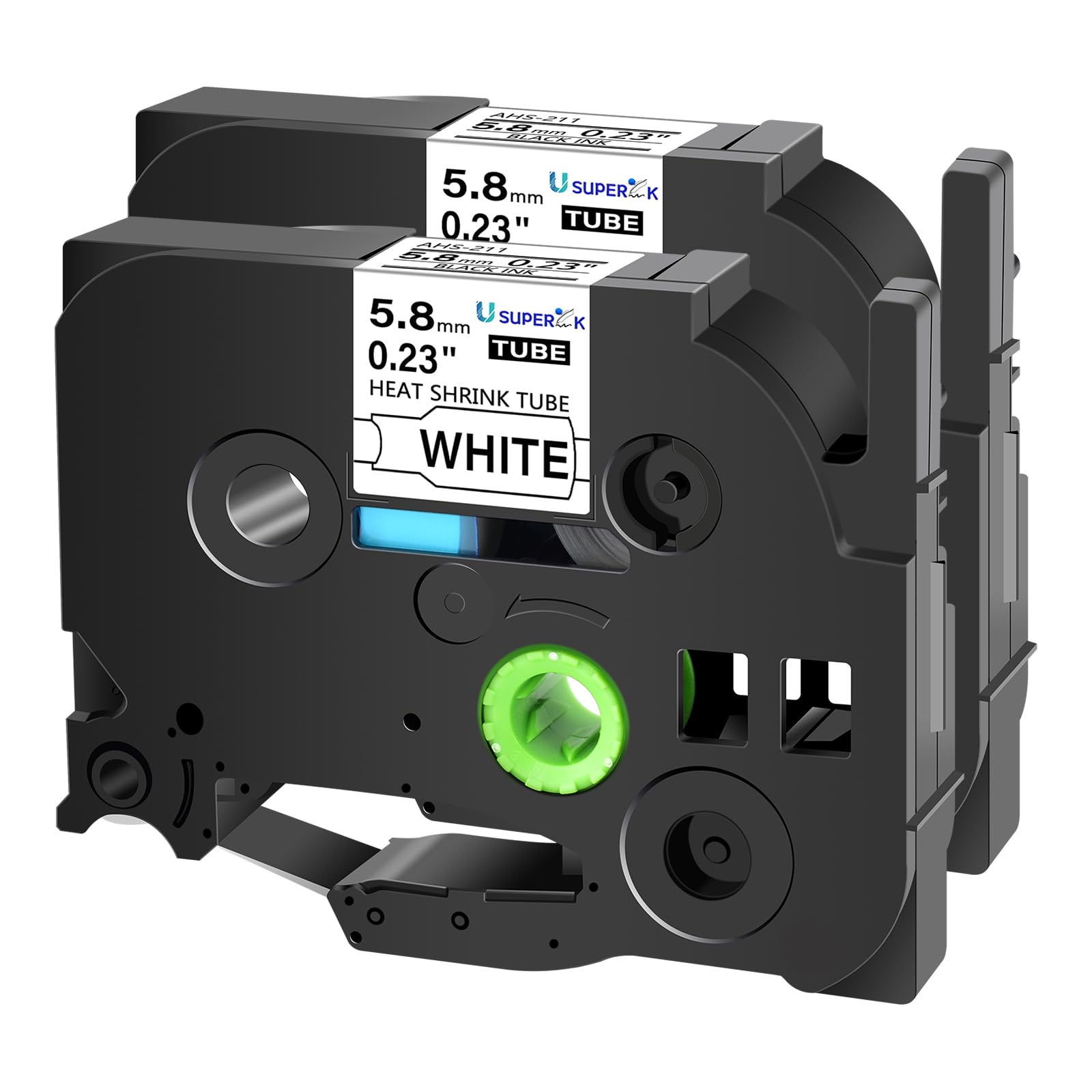 Amazon.com: USUPERINK 2PK Compatible for Brother Ptouch HSe-211