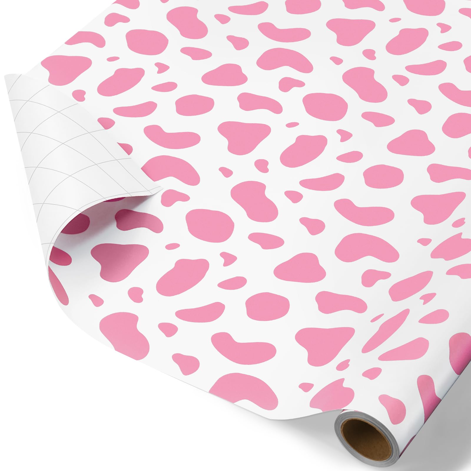 WERNNSAI 1 Rolle Geschenkpapier 5m x 43cm Doppelseitig | Geburtstag Partydekoration, Geschenkverpackung für Kinder Junge Mädchen