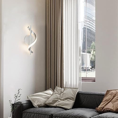 Miniatura 6 de Apliques de pared modernos, lámparas de iluminación de pared LED de aluminio de 9W para dormitorio, sala de estar, pasillo, hotel, interior