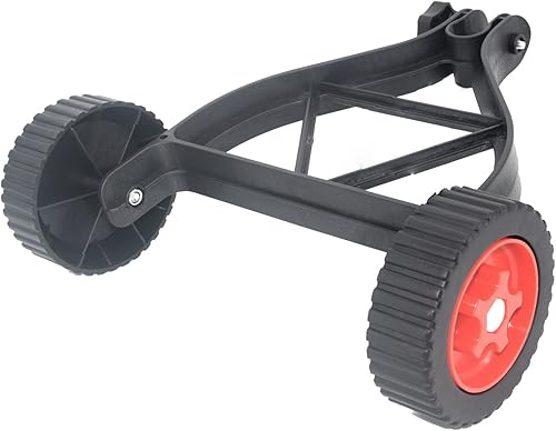 Miniatura 3 de Ajuste universal Ruedas de soporte ajustables Ruedas auxiliares Recortadora de cabeza para gasgasolinaeléctrico Desbrozadora