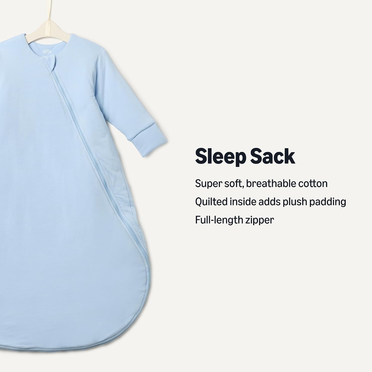 Amazon Essentials x Sofia Grainge Unisex Babies' Cotton Long Sleeve Sleep Sack, 2.5 TOG Wearable Blanket