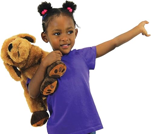 Miniatura 6 de Roylco Theo The Sensory Companion - Animal de peluche, 2.5 libras, juguete sensorial, pelo suave, paquete de calorfrío, animal de peluche para niños