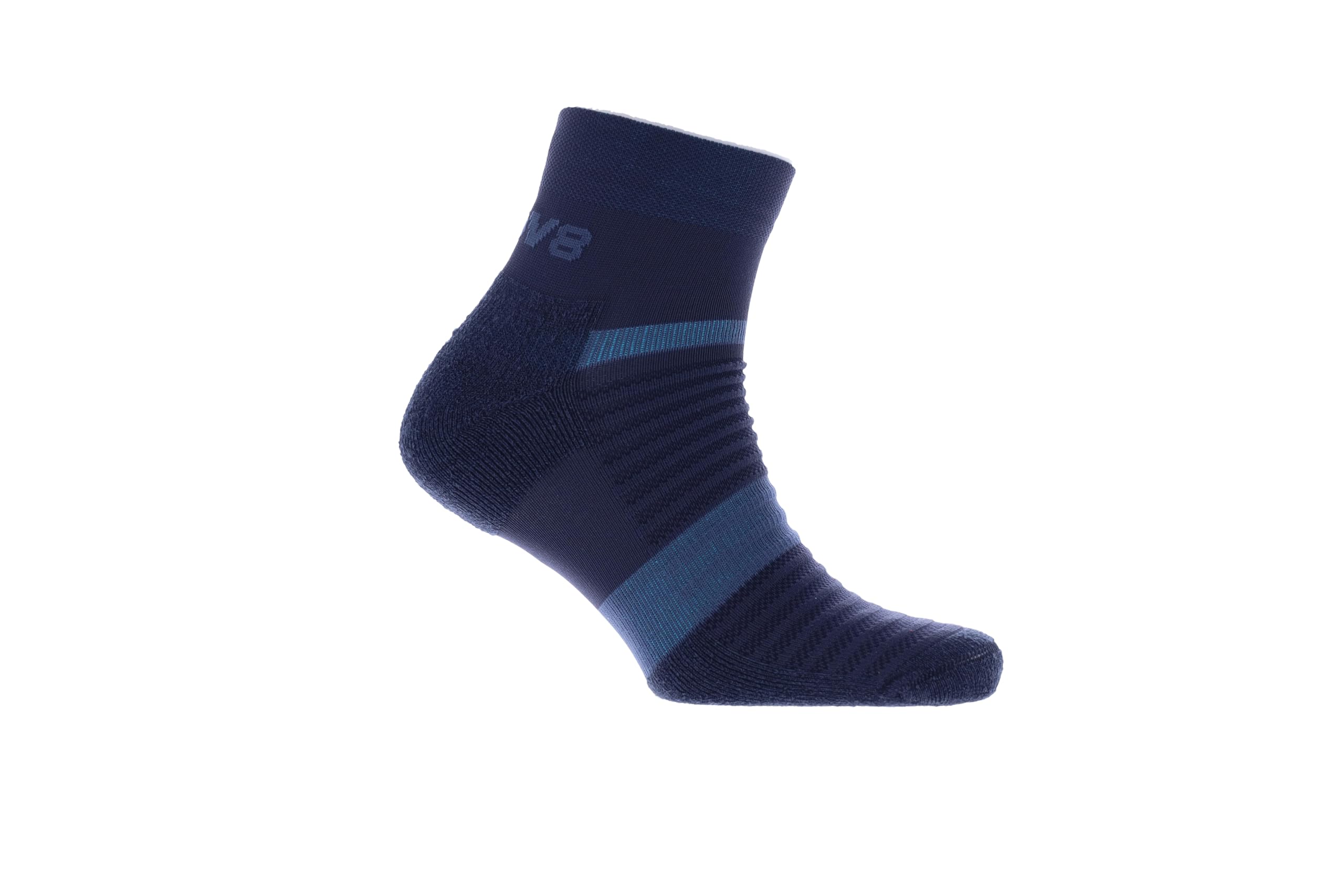 Inov8 Unisex Dark Blue/Blue Active Mid Sock For Running & Hiking - S