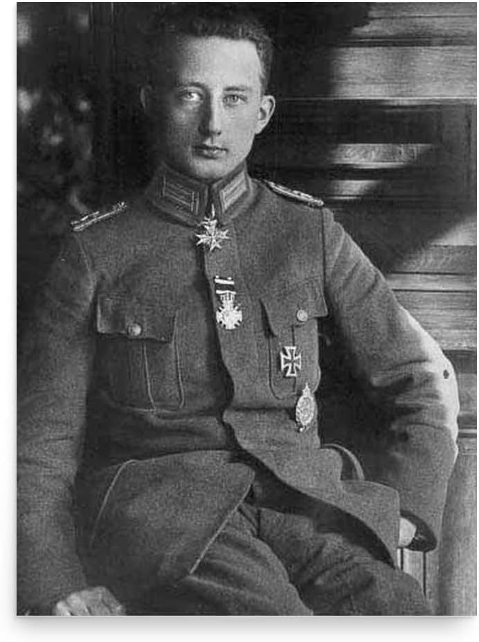 Werner Voss Poster Print - Wall Art for Home Decor Office Living Room Bedroom, No Frame, Large 18"x24"