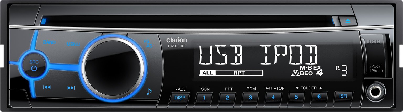 Amazon | Clarion(クラリオン) CZ202 USBスロット搭載 CD/MP3/WMA 