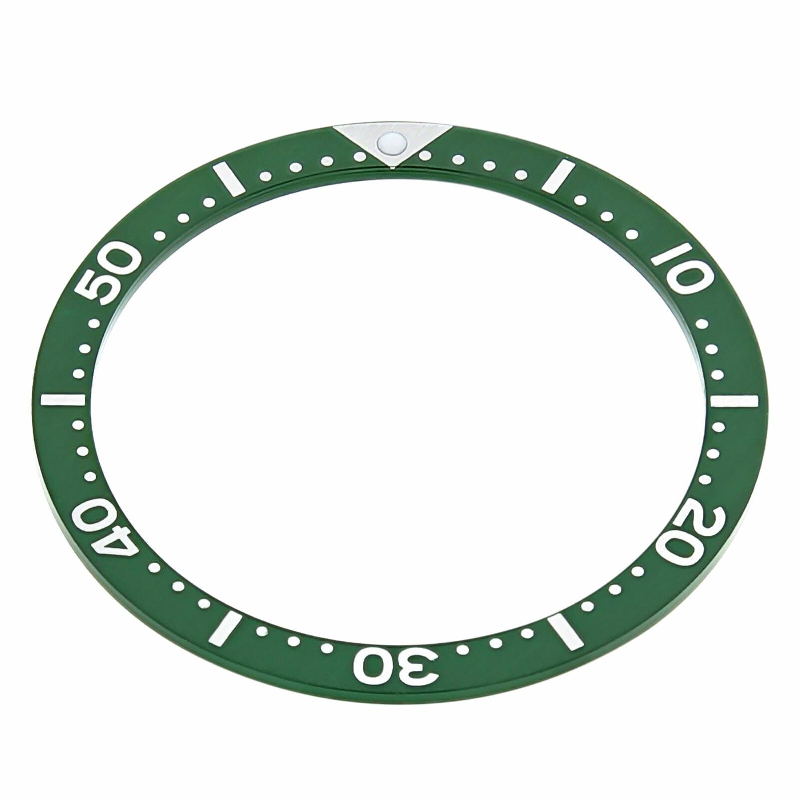 Ewatchparts Bezel Insert Compatible With Seiko 6105 7002 6309 7S26 SKX007K2 ,7548,7549 Green