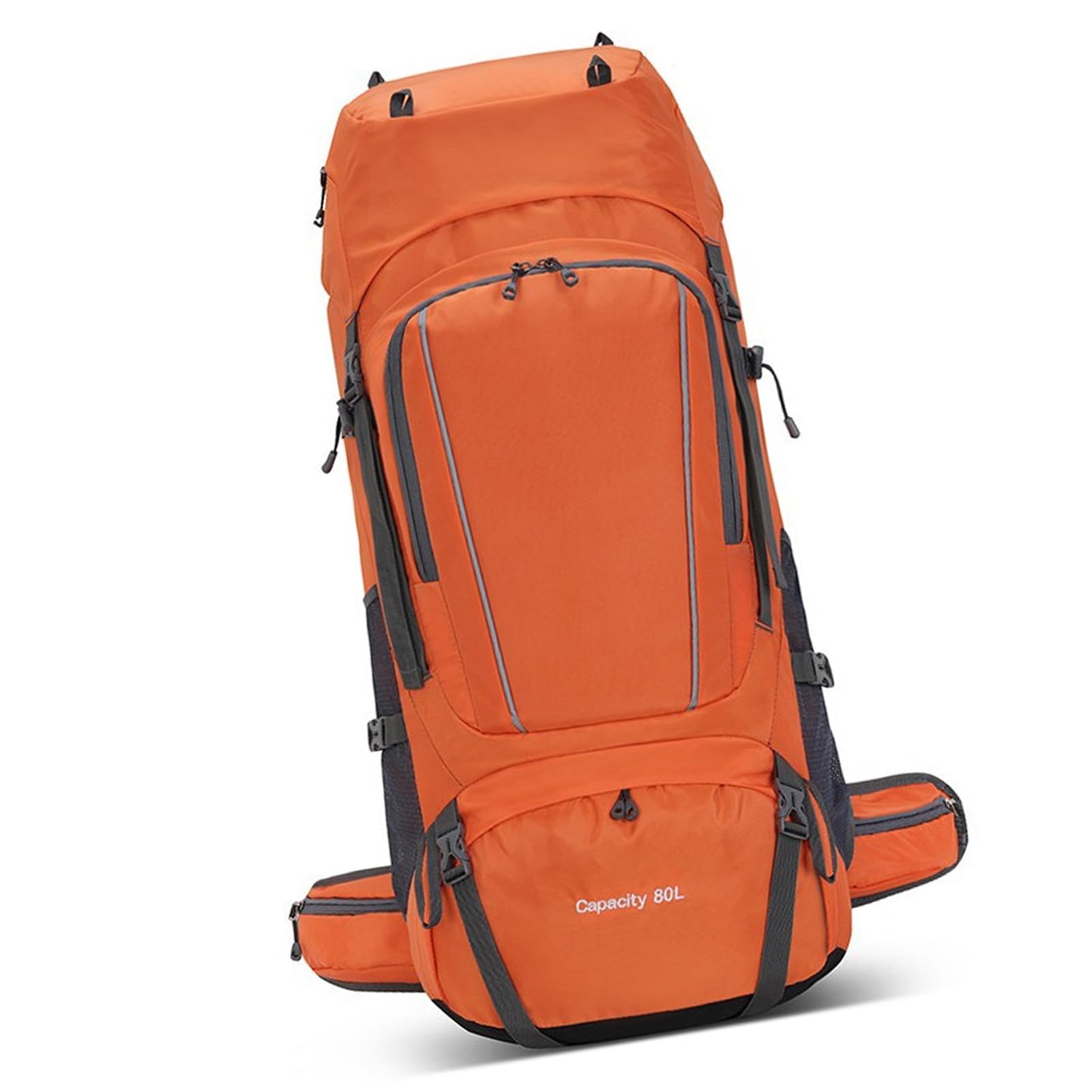 Zackpack Esterno 80L, Zaino per da Viaggio da Campeggio con Protezione della Pioggia e Design Traspirante, Tessuto Oxford e Poliestere, per Lo Zaino in Spalla Ed Escursioni