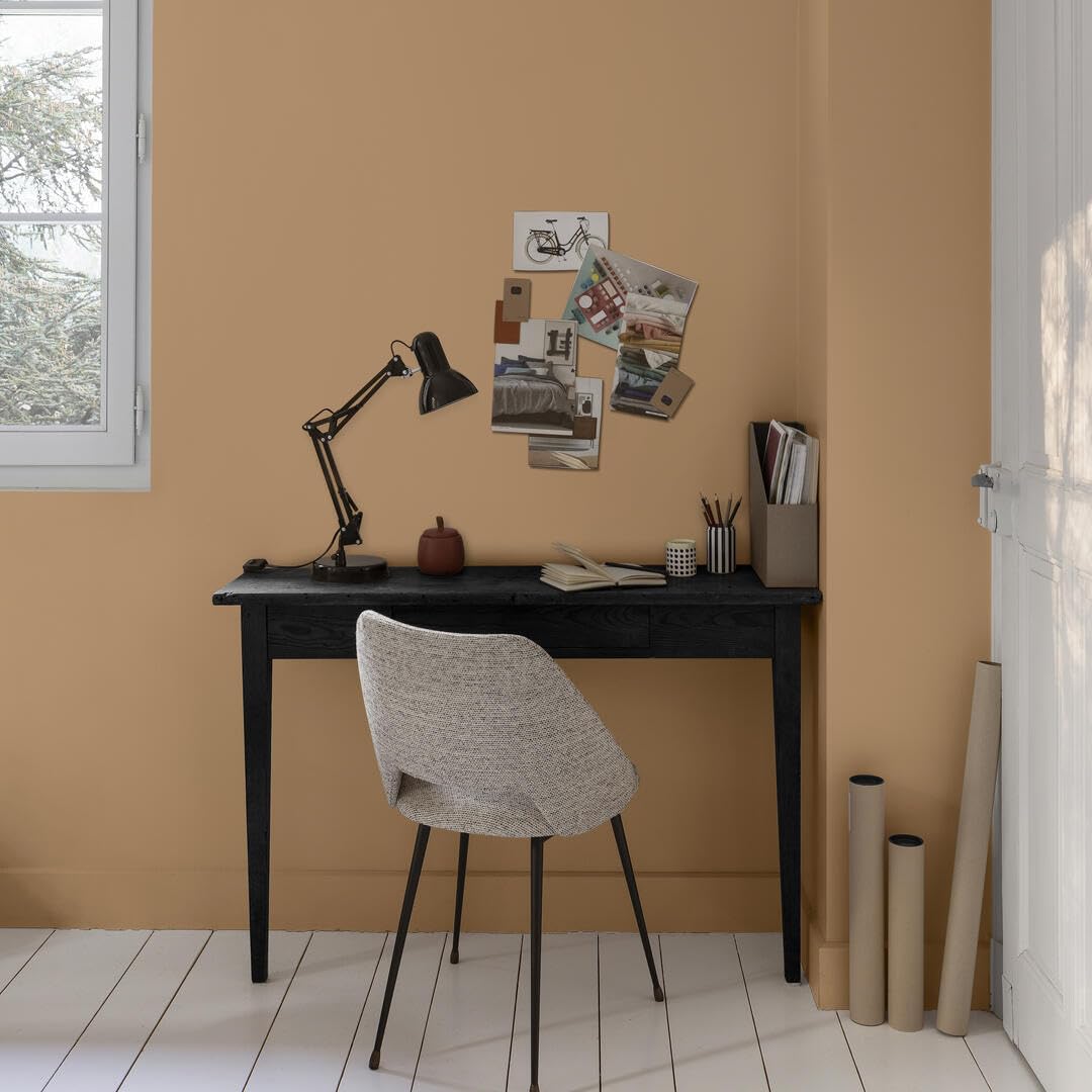 V33 Peinture murale intérieure Coup d'Éclat® Caramel doux Mat Poudré 2,5L