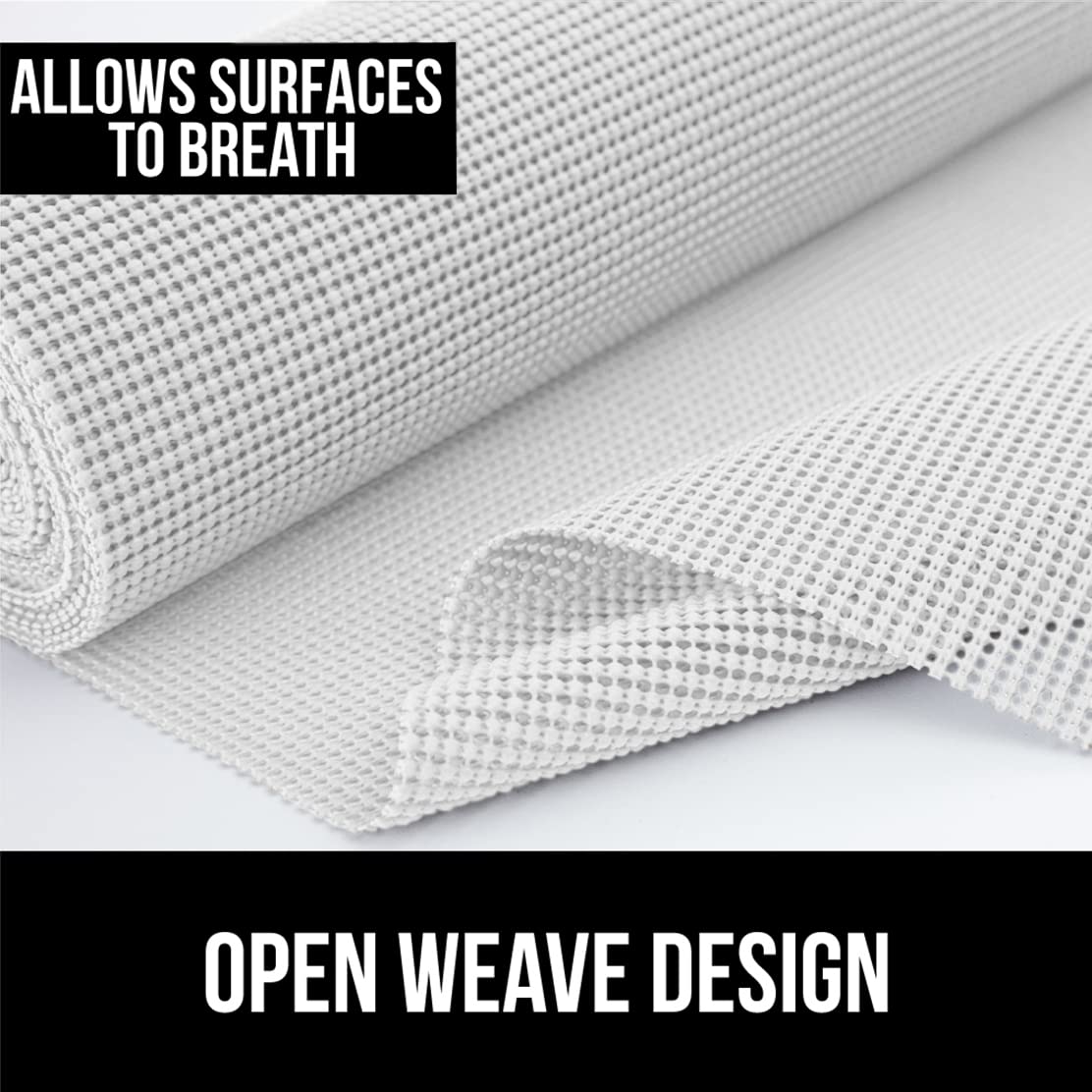 Gorilla Grip Drawer and Shelf Liner, Strong Grip, Non Adhesive Easiest