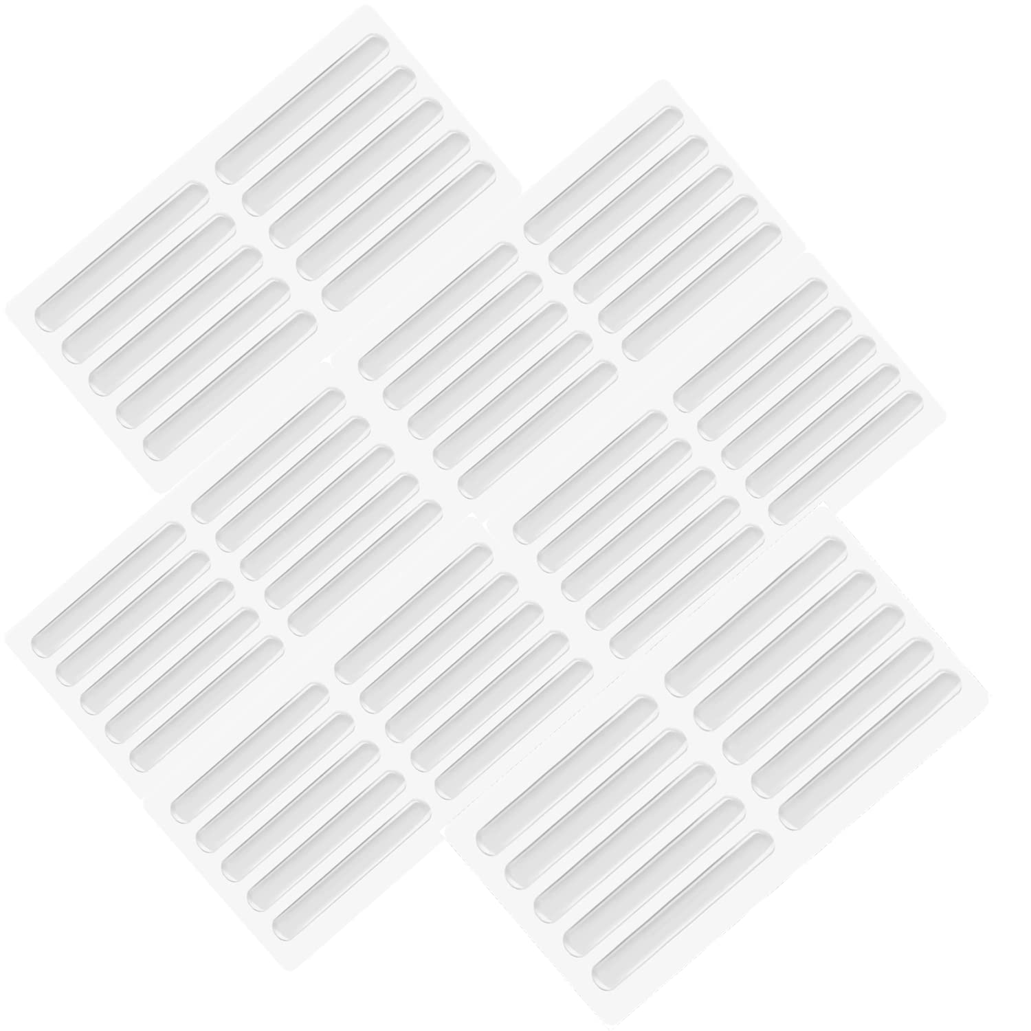 AGABANI Self Adhesive Silicon Slim Glass Table Top Anti Slip Pads Protector Self Adhesive Door Handle Bumper Rubber Crash Pads Desktop Non-Slip Pads Door Handle Buffers Anti Pad Car Door (Set of 50) (B0D544P3RT) Amazon Price History, Amazon Price Tracker