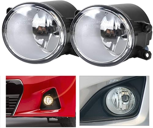 GSRECY Juego de luces antiniebla con bombillas halógenas H11 de 55 W compatibles con Lexus IS GS ES CT LX RX Toyota Camry Highlander Corolla Tacoma