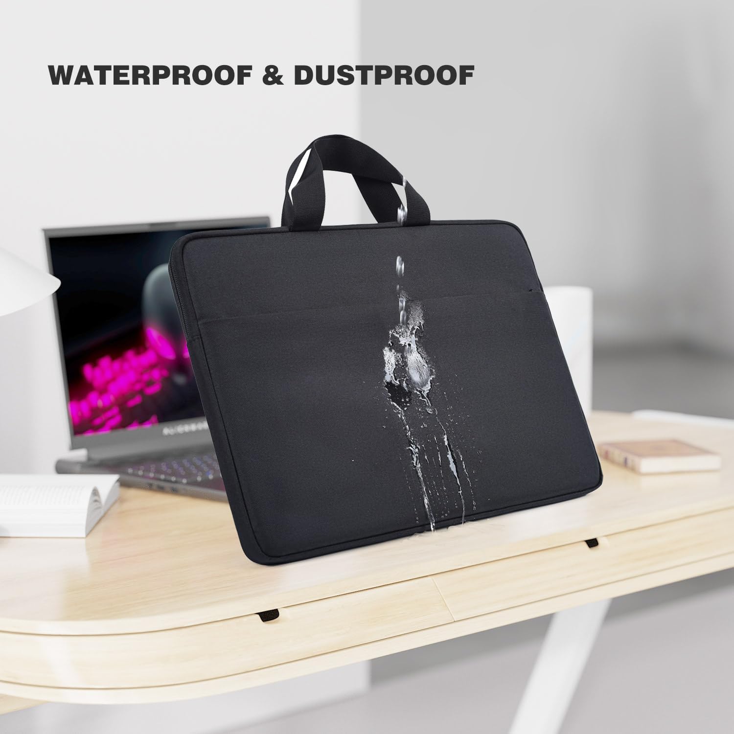 18-19 Inch Gaming Laptop Sleeve Carrying Case for 18 in Alienware 18 Area-51/m18 R2/m18 Gaming Laptop, 18" Razer Blade, 18" ASUS ROG Strix Scar 18 G18, Acer Nitro 5 18, MSI 18 inch Case Bag, Black - Image 6