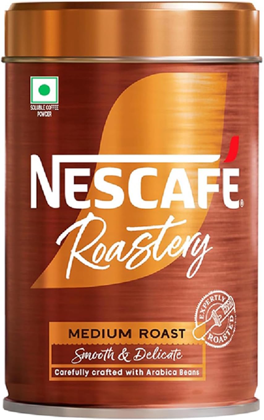 Roastery | Premium Imported Coffee | Medium Roast | Crafted by Master Roasters |Elevate your Coffee Experience | Rich & Intense Taste | 95g Tin (New Launch) Canister
