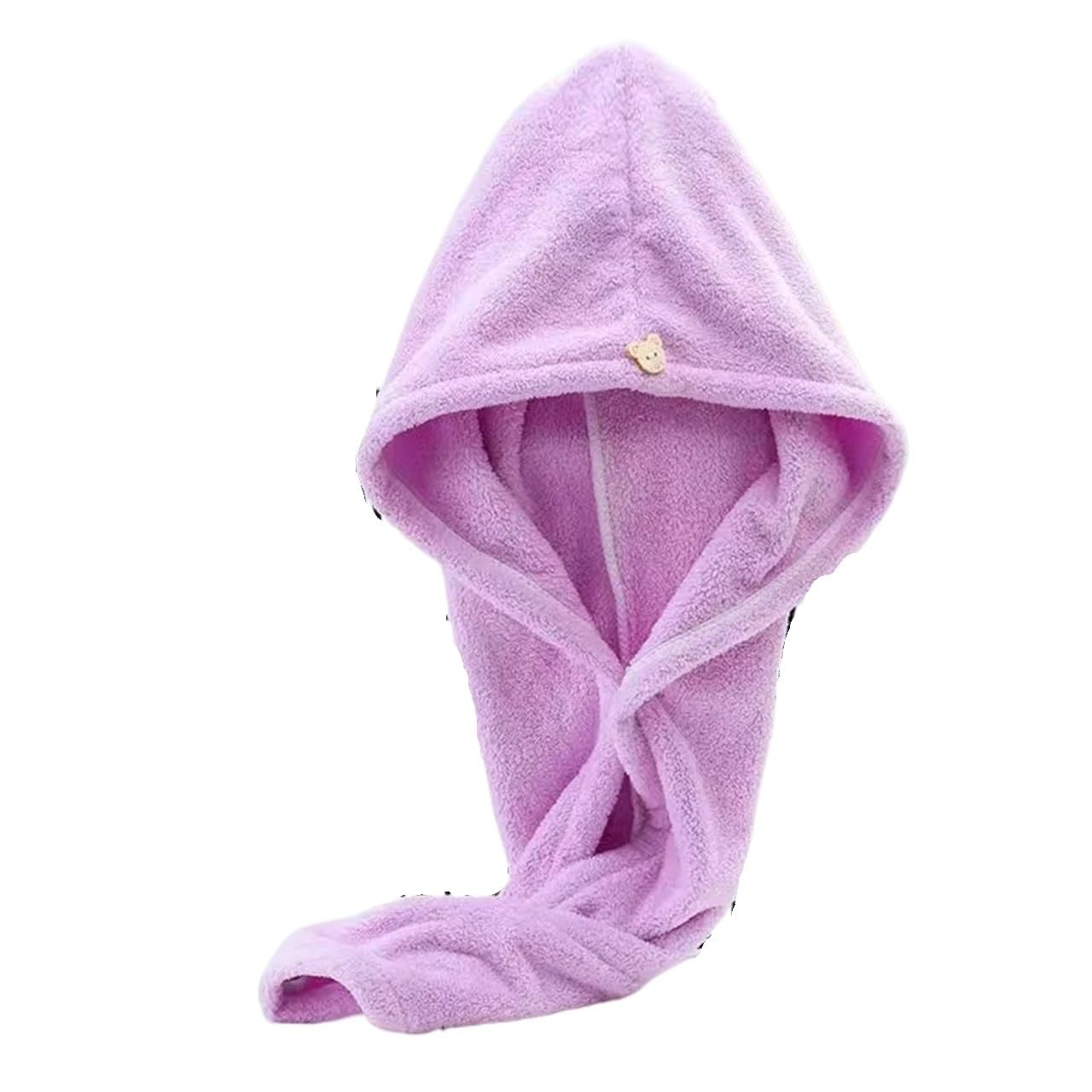 NPwtpndf Microfiber Hair Drying Turban