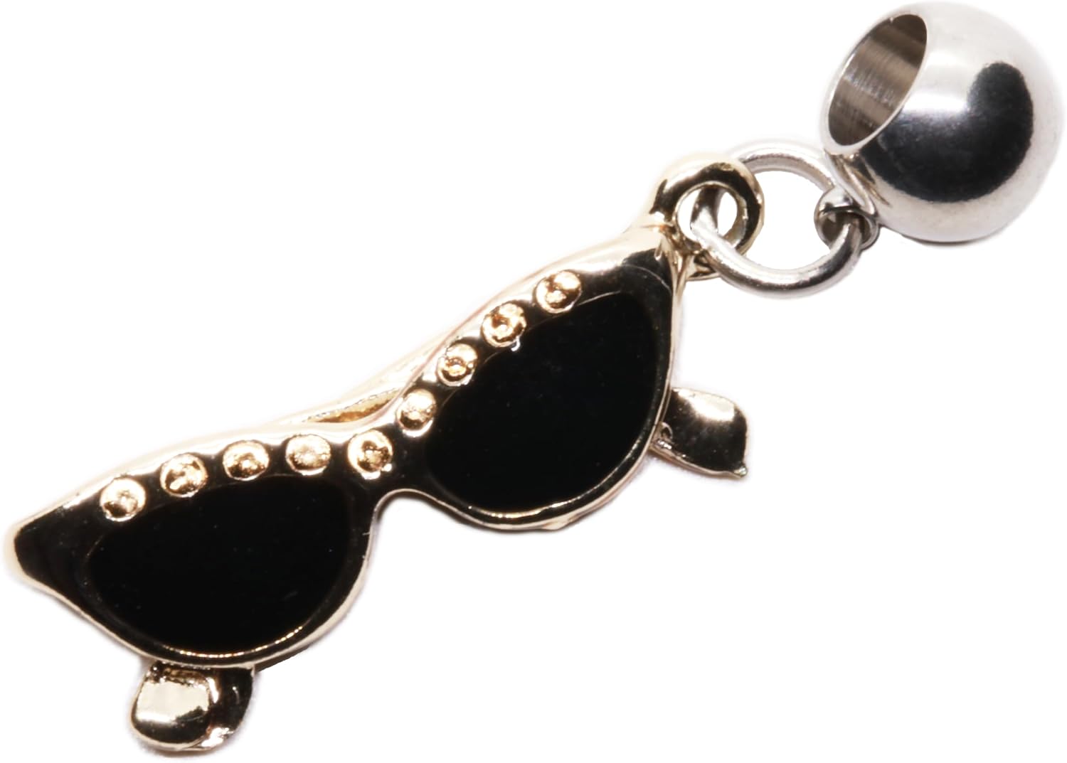 Dave The Bunny Sunglasses Metal Alloy Charm