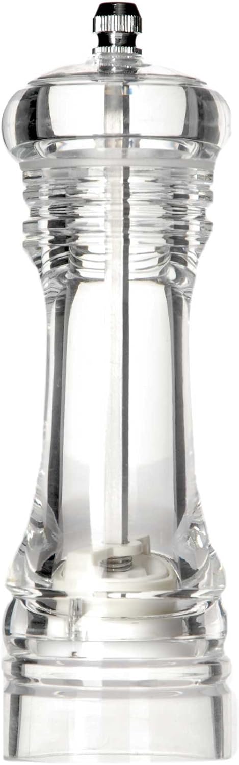 Macinino Per Pepe E Sale MasterClass In Plastica - Design Grigio Elegante, 17 Cm, Meccanismo Ceramica - Foto 7